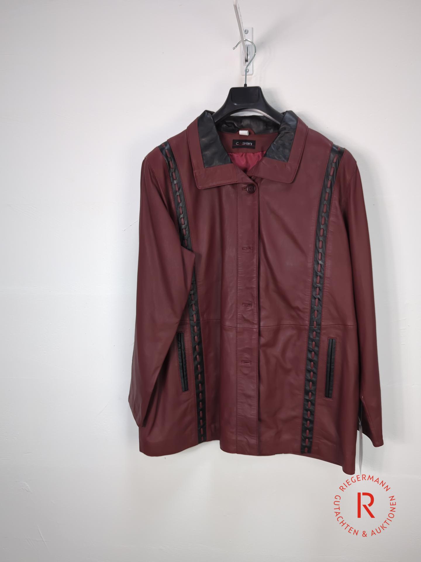 DAMEN LEDERMANTEL GRÖSSE 50